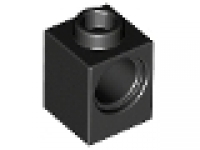 Lego Technikstein 1 x 1 x 1 mit Loch 6541 schwarz