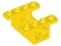 Lego Technikblock mit Führung gelb