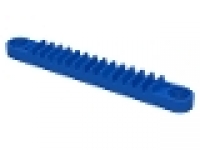 Lego Technic Zahnstangengetriebe mit Löchern 1x8 blau