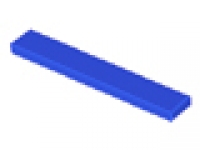 Lego Fliese 1 x 6 blauviolett 6636