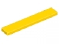 Lego Fliese 1 x 6 gelb 6636