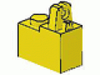 Lego Gelenkstein II (Vater) 1x2x1 gelb