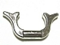 Horn für Ninja Helm, chrom silver, 71591