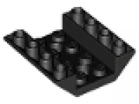 Slope, Inverted 45 4 x 4 Double with 2 Holes, schwarz neu