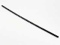 Hose, Rigid 3mm D. 24L / 19.2cm schwarz