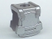 Armor Breastplate with Leg Protection metallic silber 85961