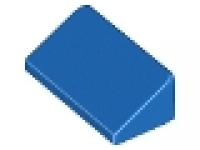 Lego Dachstein 30° ,1 x 2 x 2/3 blau  neu