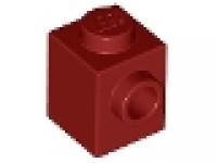 Snot - Konverter dunkelrot 1 x 1 mit einem seitlichem Knopf, neu