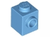 Snot - Konverter mittelblau 1 x 1 mit einem seitlichem Knopf, neu