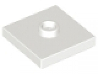 Fliese 2 x 2 mit Knopf Konverterplatte 87580 weiß neu
