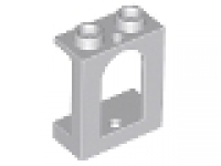 Burgfenster 1x2x2 neues hellgrau o. Glas, 90195, neu