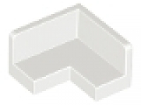 Winkelfliese Corner 2 x 2 x 1 Paneel  weiß