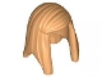 Haare lang + glatt, nougat