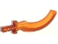 Minifigure, Weapon Sword, Khopesh (Sickle Sword), rotkupfer