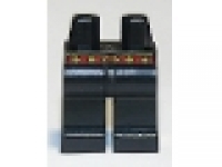 Lego Beine schwarz, 970c00pb0015