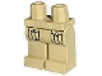 Lego Beine tan, 970c00pb0018