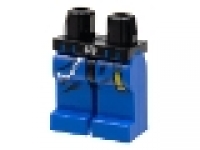 Lego Beine blau, 970c07pb03