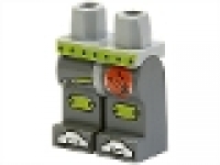 Lego Beine neues dunkelgrau, 970c85pb02