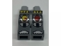 Lego Beine neues dunkelgrau, 970c85pb03