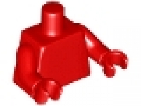 Figuren  Oberkörper 973c44 rot , Hände rot