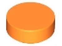 Rundfliese 1 x 1 orange 98138