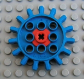 Lego Zahnrad 15 Zähne blau
