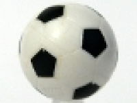 Fussball weiß/ schwarz x45pb03