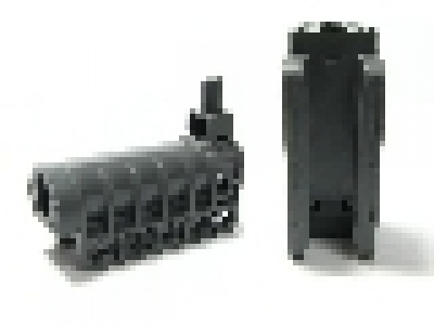 Lego Technik Abschussvorrichtung mit glattem Boden, neu dunkelgrau