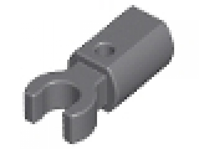 LEGO Bar Holder with Clip neues dunkelgrau, 11090
