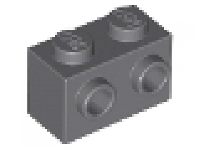 Snot - Konverter neues dunkelgrau 1 x 2, ein Seite mit Knöpfe, neu