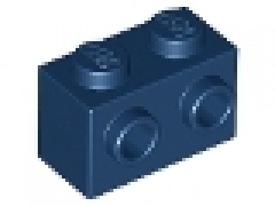 Snot - Konverter  dunkelblau 1 x 2, ein Seite mit Knöpfe, neu