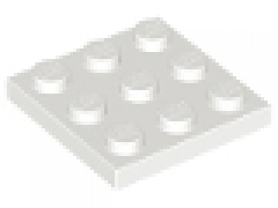Lego Platte 3 x 3 weiß, 11212 neu