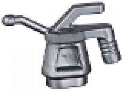 Minifigure, Utensil  Ölkanne 11402c, flat silver