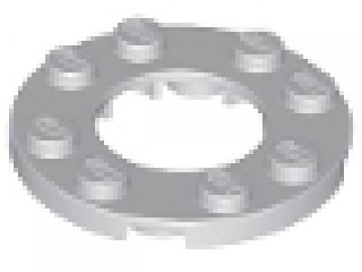 Rundplatte  neues hellgrau 4 x 4 x 0,33 neu