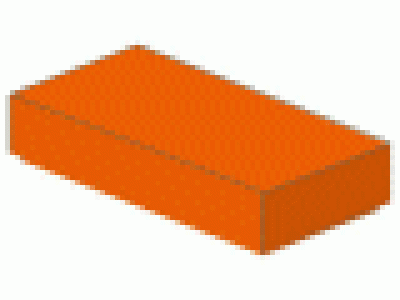Lego Fliesen  3069 orange 1 x 2 neu