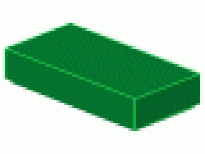 Lego Fliesen  3069 grün 1 x 2 neu