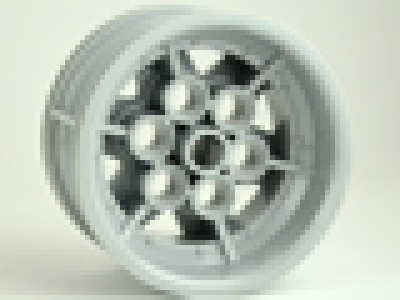 Part 56908 Wheel 43.2mm D. x 26mm Technic Racing Small, 6 Pin Holes,neues hellgrau neu