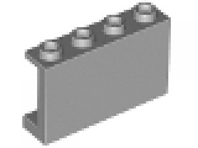 Panele 1 x 4 x 2 neues hellgrau, 14718