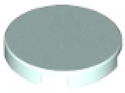 Rundfliese 2 x 2 aqua 4150