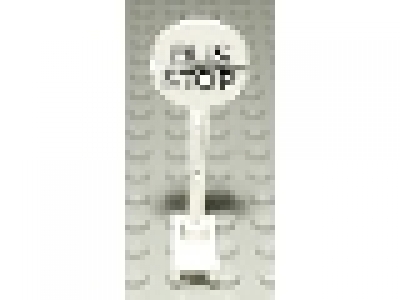 Verkehrsschild Bus Stop , 14pb03