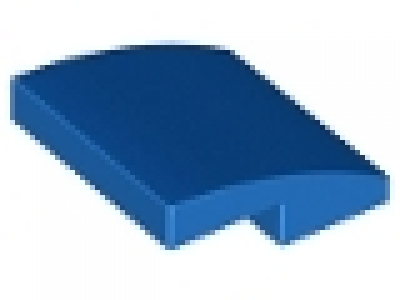 Slope, Curved 2 x 2 blau