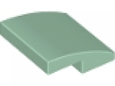 Slope, Curved 2 x 2 sandgrün, neu, 15068