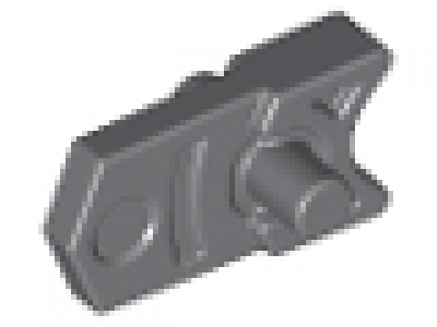 Projectile Launcher Part, Trigger for Gun, Mini Blaster / Shooter, neues dunkelgrau