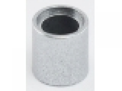 Technic, Liftarm Thick 1 x 1 (Spacer) metallic silver, neu