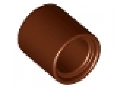 Technic, Liftarm Thick 1 x 1 (Spacer) rotbraun, neu