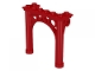 Torbogen 2 x 6 x 5 rot, neu