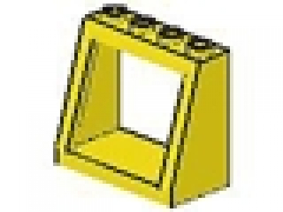 Fensterrahmen 2 x 4 x 3 gelb 2352