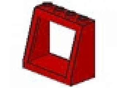 Fensterrahmen 2 x 4 x 3 rot 2352