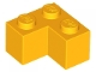 Winkelstein 2 x 2 Corner hellorange 2357