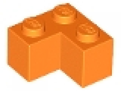 Winkelstein 2 x 2 Corner orange 2357